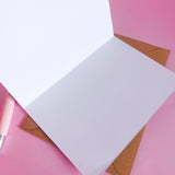 I Love You So Mush Card With Envelope