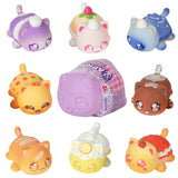 Aphmau MeeMeow Bakery squishy cat figures with mystery capsule, collectible sensory toy set