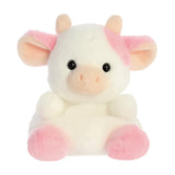 Aurora Palm Pals Belle Strawberry Cow white pink plush collectible soft toy