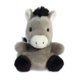 Aurora Palm Pals Eli Donkey grey black plush collectible soft toy