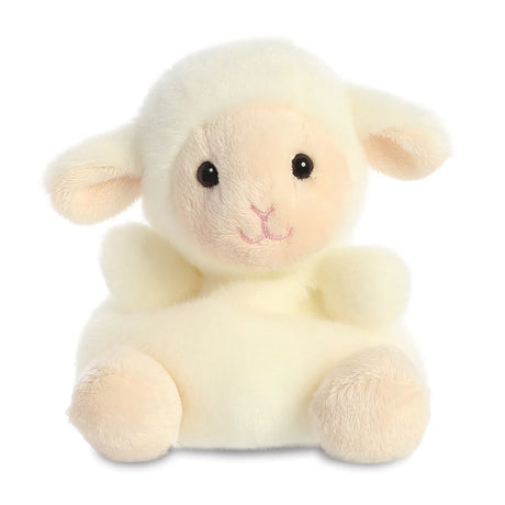 Aurora Palm Pals Woolly Lamb cream white plush collectible soft toy