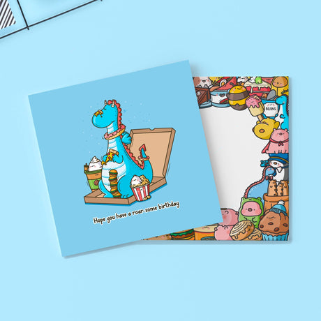 Dragon Card | Birthday Card | Greeting Card