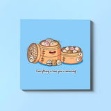 Bao Buns Card | Love Friendship Card | Greeting Card
