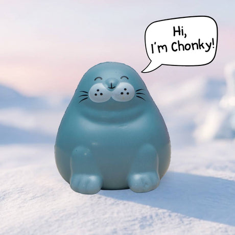 Squish Squad Chonky Seal Slow Rise Squishy
