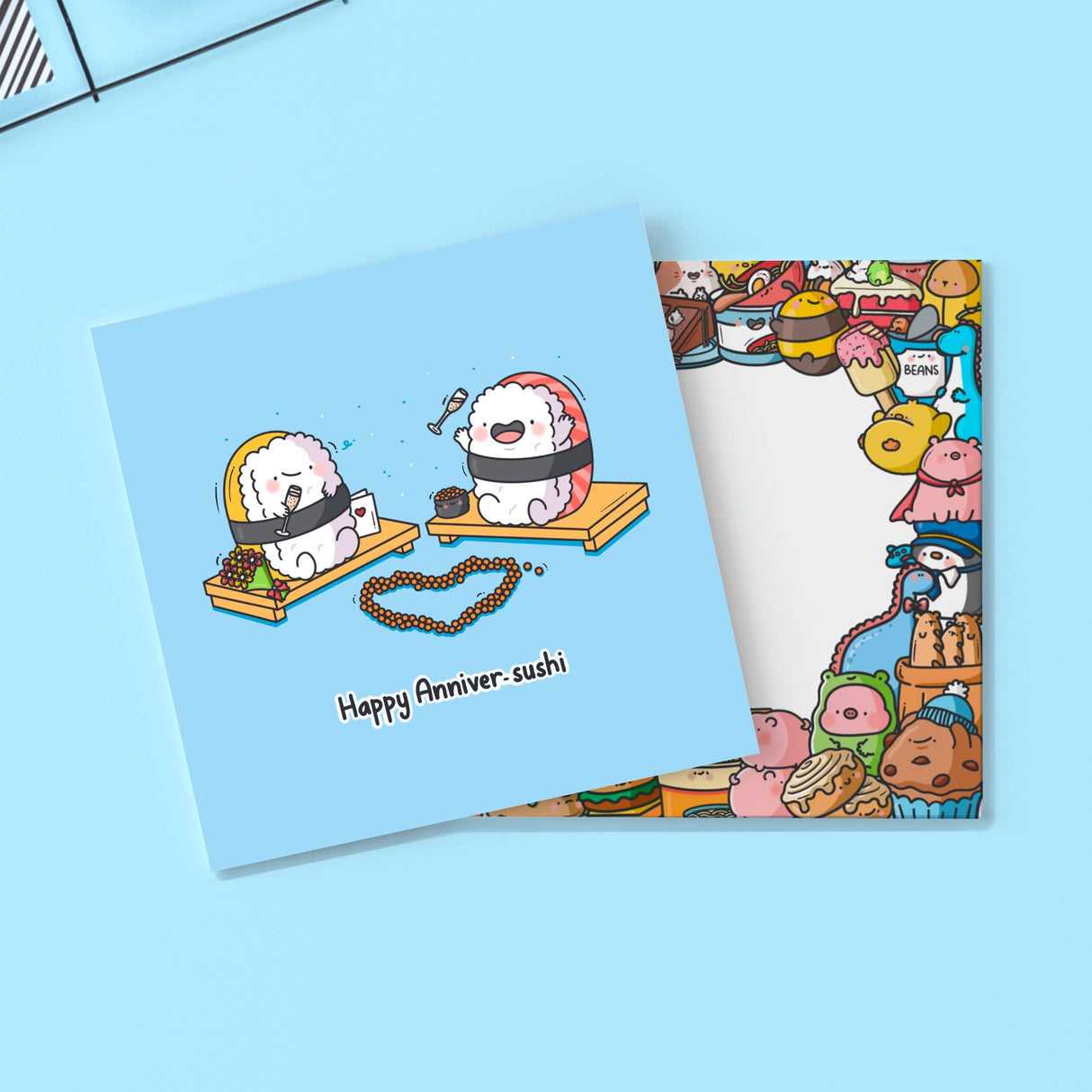 Sushi Anniversary Card | Anniversary Card | Greeting Card