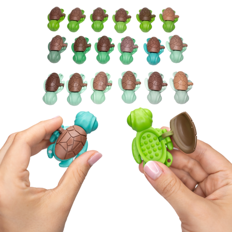 Calm Buddi Turtle fidget sensory toy Nature colourway, full collection overview