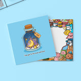 Moon Card  | Love Card | Greeting Card