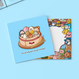 Dim Sum Campfire Card | Birthday Card | Greeting Card