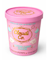 Pink Cotton Candy Clouds Cloudi Co Cloud Putty scented sensory putty tub