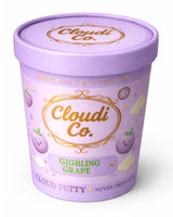 Purple Giggling Grape Cloudi Co Cloud Putty scented sensory putty tub