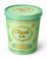 Green Squeezey Breezey Cloudi Co Cloud Putty scented sensory putty tub