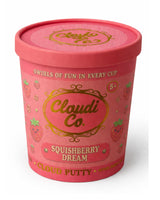 Coral Squishberry Dream Cloudi Co Cloud Putty scented sensory putty tub