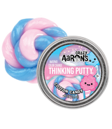 Crazy Aaron's Mini Thinking Putty tin in Cotton Candy design
