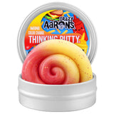 Crazy Aaron's Mini Thinking Putty tin in Ketchup and Mustard design