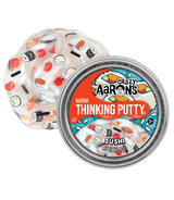 Crazy Aaron's Mini Thinking Putty tin in Sushi design