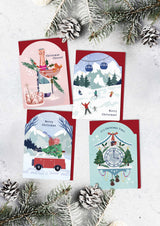 Christmas On The Mountains Card