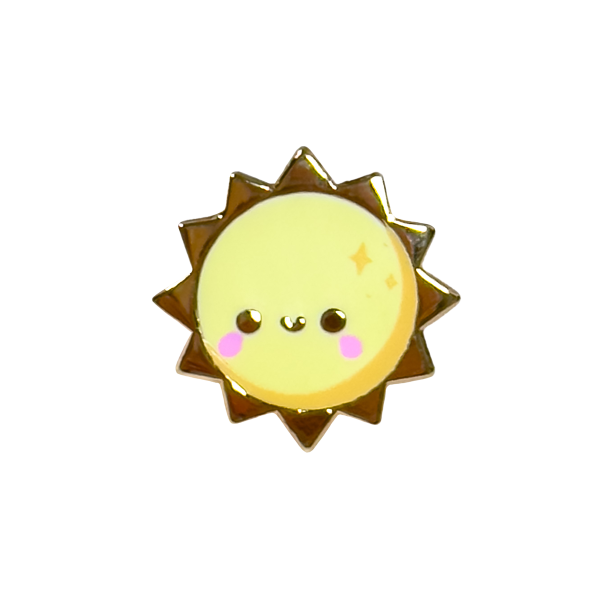 Kawaii Sun Mini Enamel Pin