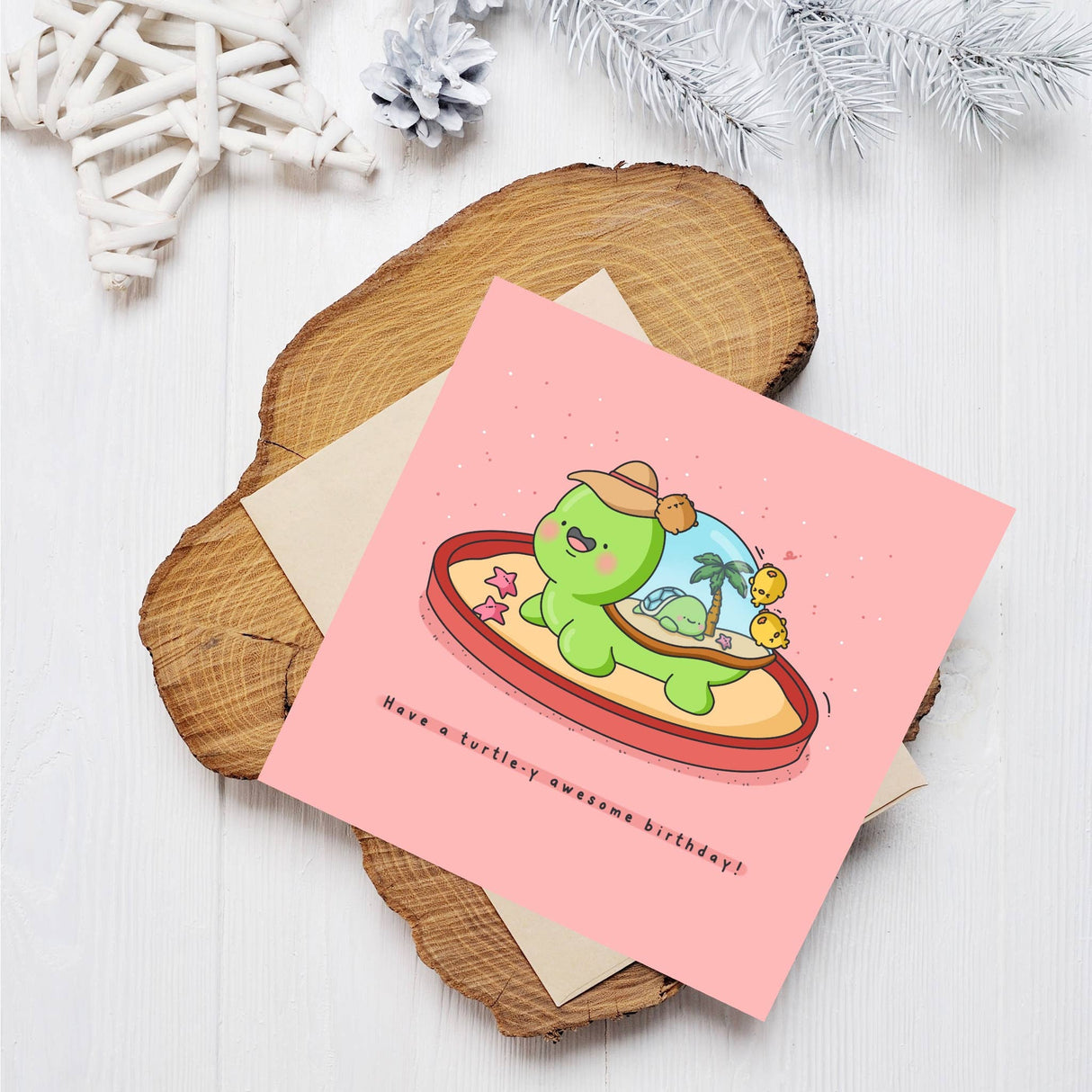 Cute Turtle Birthday Card | Cute Greetings Cards