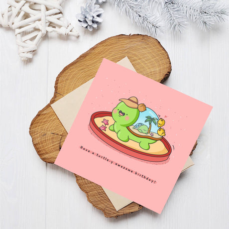 Cute Turtle Birthday Card | Cute Greetings Cards