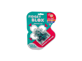 Fidget Blox glitter teal squishy sensory fidget toy in packaging