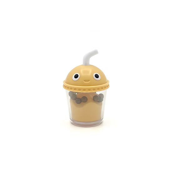 Fidget Go Boba Milk Tea kawaii drink fidget toy, brown sensory fidget
