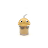 Fidget Go Boba Milk Tea kawaii drink fidget toy, brown sensory fidget