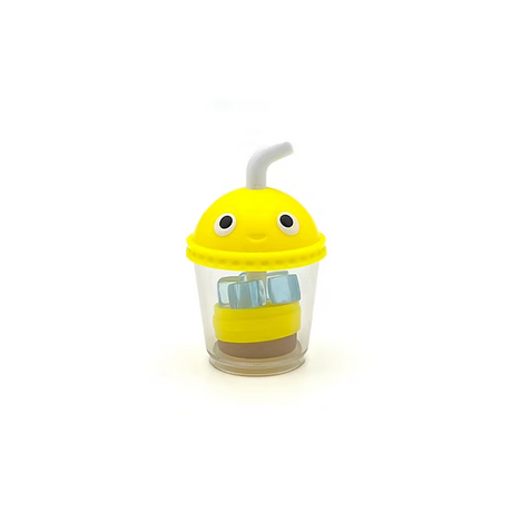 Fidget Go Lemon Tea kawaii drink fidget toy, yellow sensory fidget