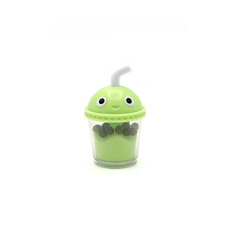 Fidget Go Matcha Milk Tea kawaii drink fidget toy, green sensory fidget