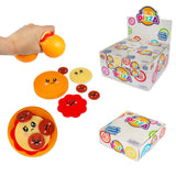 HGL Fidget Pizza display box with pieces and packaging, sensory fidget toy retail set