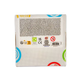 HGL Fidget Pizza packaging back with product details, build it squish it sensory toy box
