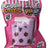 Lilac kawaii bubble tea squishy toy in Giggletastic pink polybag packaging