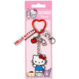 Hello Kitty and Friends Hello Kitty Keyring with Charms on official backing card
