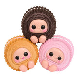Hyojo Cookie Sandwich collectible plush three variants: chocolate, vanilla, strawberry