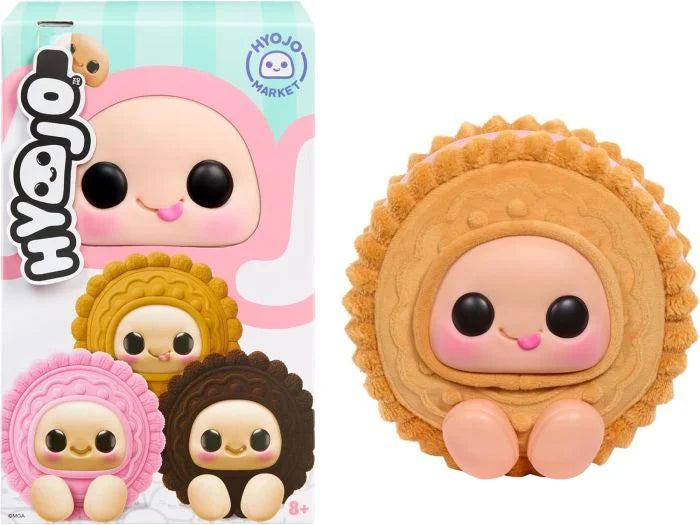 Hyojo Cookie Sandwich mystery box packaging with Vanilla variant and all three styles