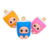 Hyojo Creamsicle collectible plush three variants: orange, blue, pink