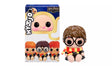 Hyojo Harry Potter blind box packaging beside Harry squishy collectible figure with scarf