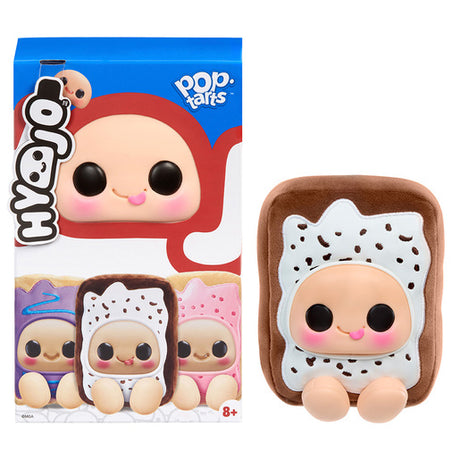 Hyojo Pop-Tarts blind box packaging beside Cookies & Crème squishy plush collectible