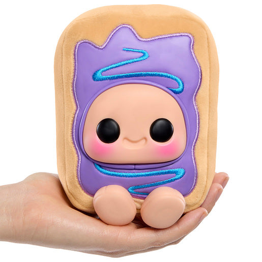 Hyojo Pop-Tarts Wild Berry squishy plush in hand with purple icing and blue drizzle
