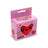 J'adoramals Squeezie Heart red, front of retail packaging, kawaii heart design