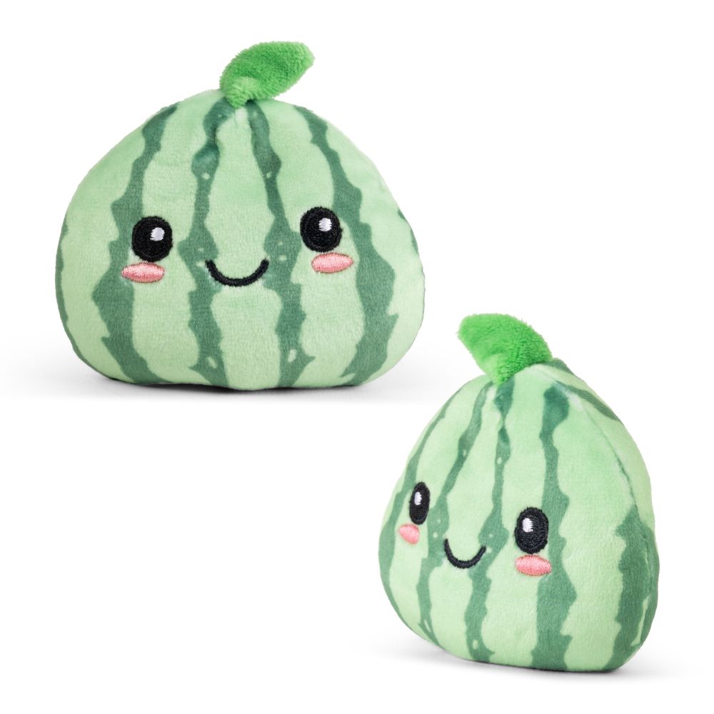 Keycraft Fruit Sand Plush kawaii watermelon, squeezy sand sensory fidget toy