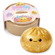 Keycraft Lucky Bao large rare gold glitter squishy dumpling with packaging