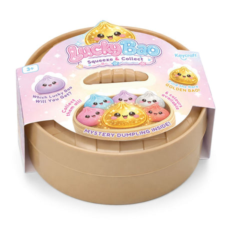 Keycraft Lucky Bao large Squeeze and Collect mystery dumpling packaging