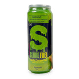 Can of Slime Fuel with green and black design on a white background