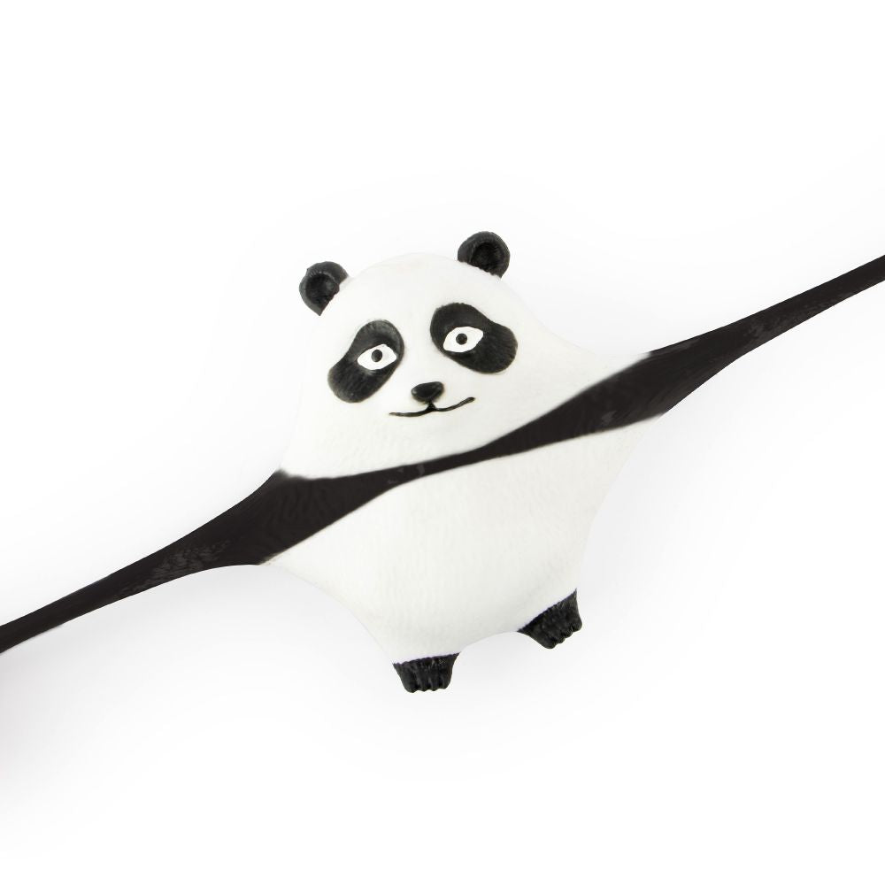 Keycraft Stretch N Smash Panda arms fully stretched, sensory fidget toy
