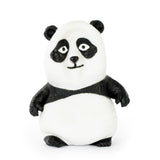 Keycraft Stretch N Smash Panda black and white stretchy sensory fidget toy, front view