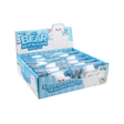 Koi bear with balloons squishy toy display in white and blue packaging
