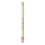 A cream-colored dual-ended pen with bunny ears on the cap, featuring the text 'DON'T WORRY, BE HAPPY' in pink and a red 'LEGAMI' logo near the bottom.