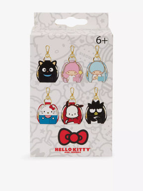 Hello Kitty and Friends Loungefly mini backpack keychain blind box packaging