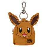 Loungefly Pokémon Eevee mini backpack bag charm brown