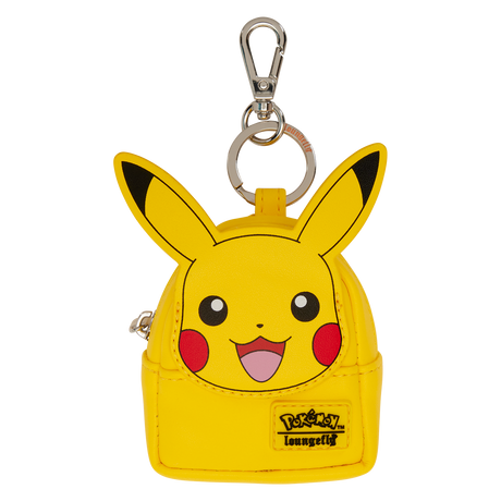 Loungefly Pokémon Pikachu mini backpack bag charm yellow